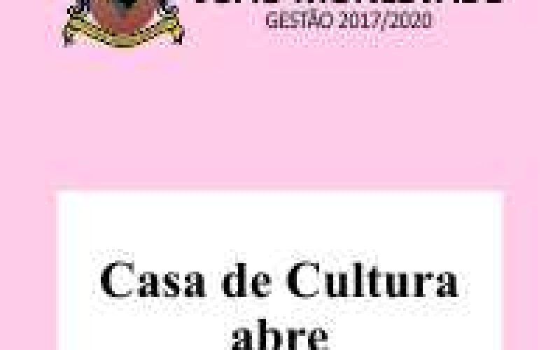 Casa de Cultura de João Monlevade abre inscrições para cursos