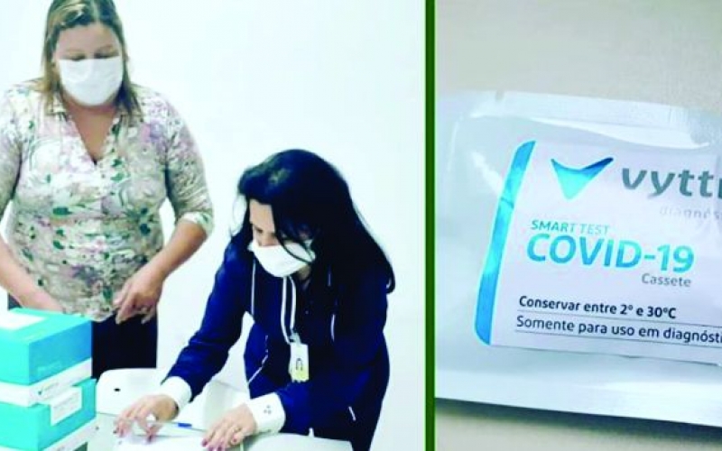 Prefeitura doa kits de testes rápidos do Coronavírus ao Hospital Margarida