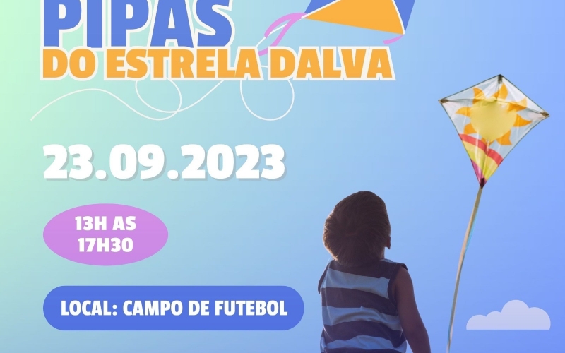 Prefeitura realiza 1º Festival de Pipas do Estrela Dalva