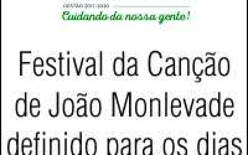 Festival da Canção de João Monlevade definido para os dias 29 e 30 de junho