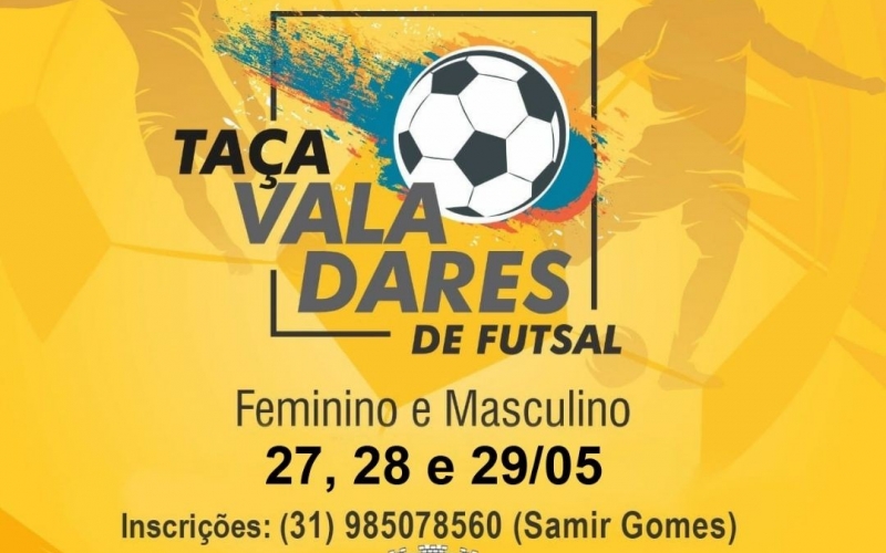 João Monlevade sediará etapa da Taça Valadares de Futsal 2022